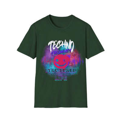 Techno Vibe Unisex T-Shirt | Stay Tuned to the Rhythum of Life