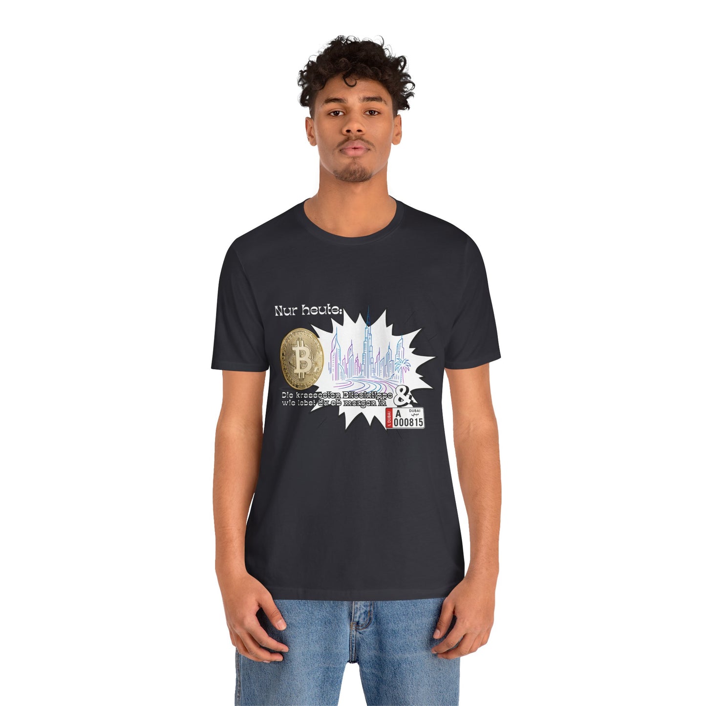 Bitcoins Dubai - Rosarote Welt - lass dich nicht verarschen T - Shirt