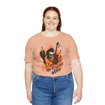 Music Vibes Unisex Jersey Tee - 'The King Still Alive' Graphic T-Shirt