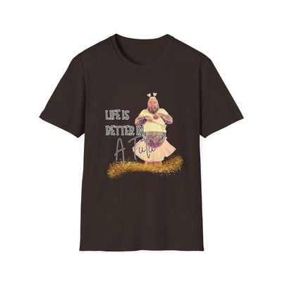 Life Is Better in a Tutu Unisex Softstyle T-Shirt