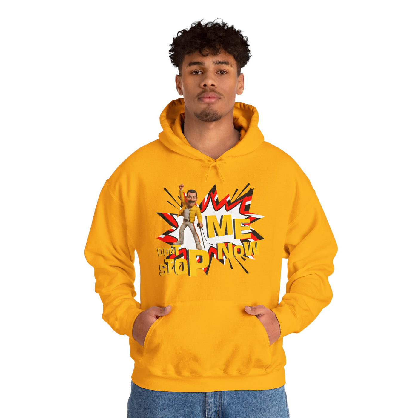 Freddie Hoodie, Unisex Sweatshirt for Music Lovers