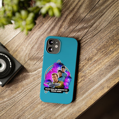 Handyhülle -  Star trek Slim Phone Cases "Alles was ich brauch ist meine Gang", Star Trek