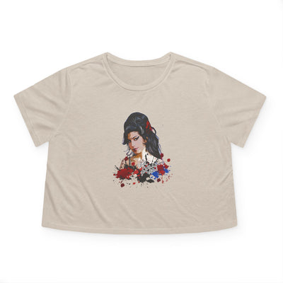 Vintage Graphic Crop Tee - Amy Winehouse Design