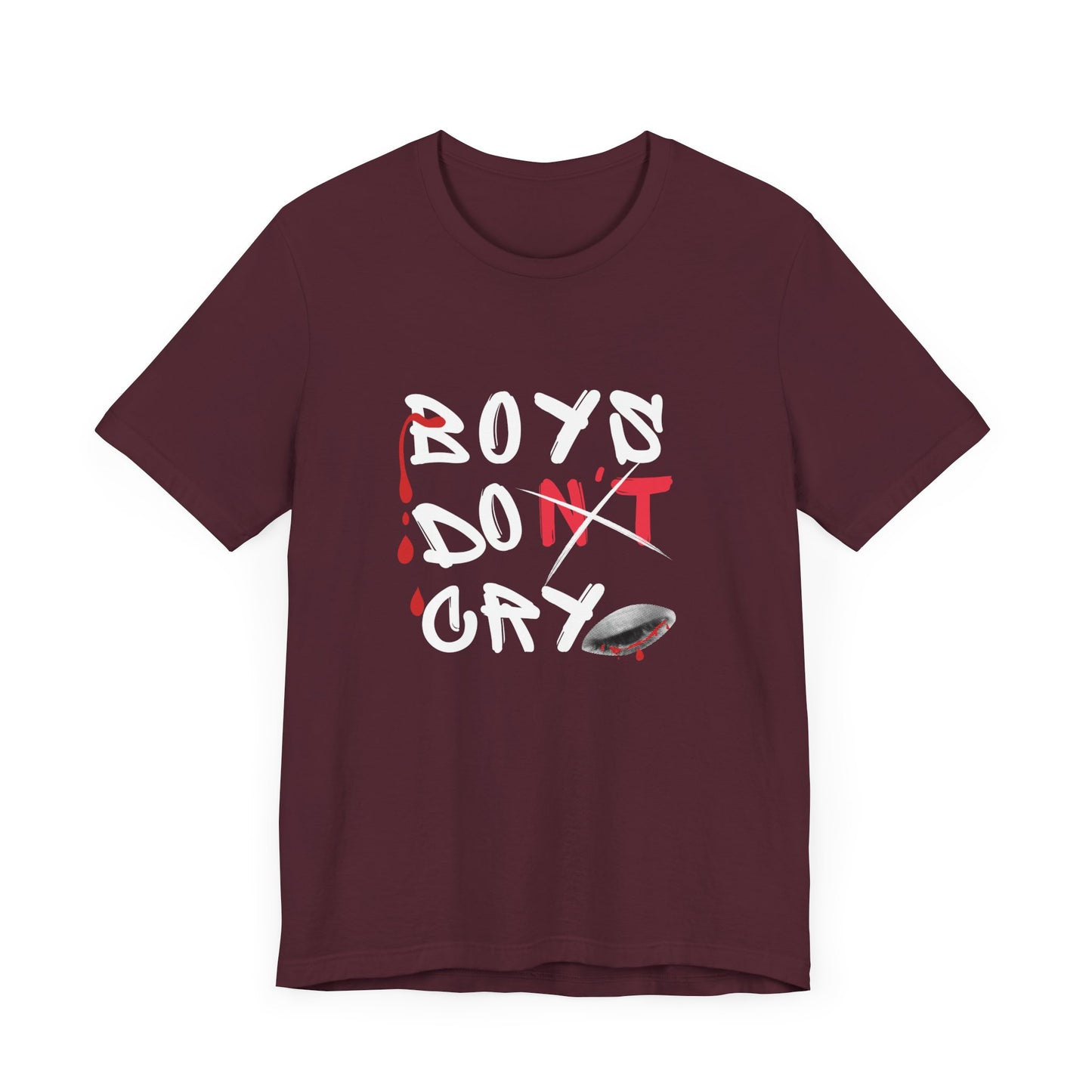 Boys Don't Cry  for Men, Casual T shirt