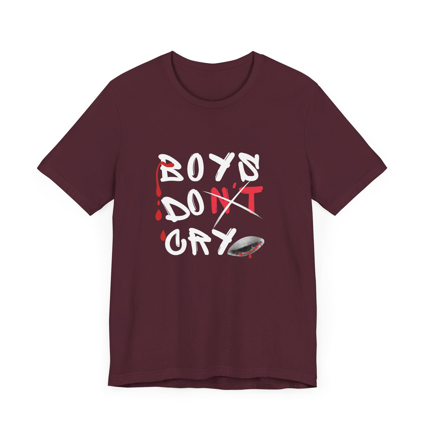 Boys Don't Cry for Men, Casual T-shirt