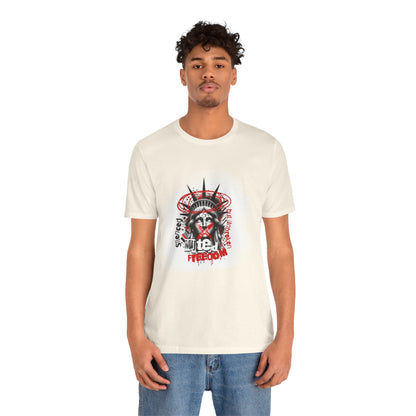 Freedom-Themed Unisex T-Shirt, Statue of Liberty - Freiheitsstatue