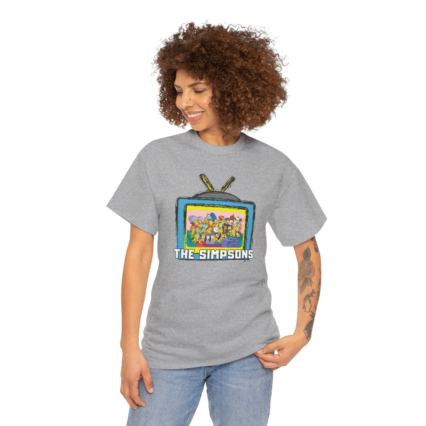 The Simpsons Unisex Heavy Cotton Shirt