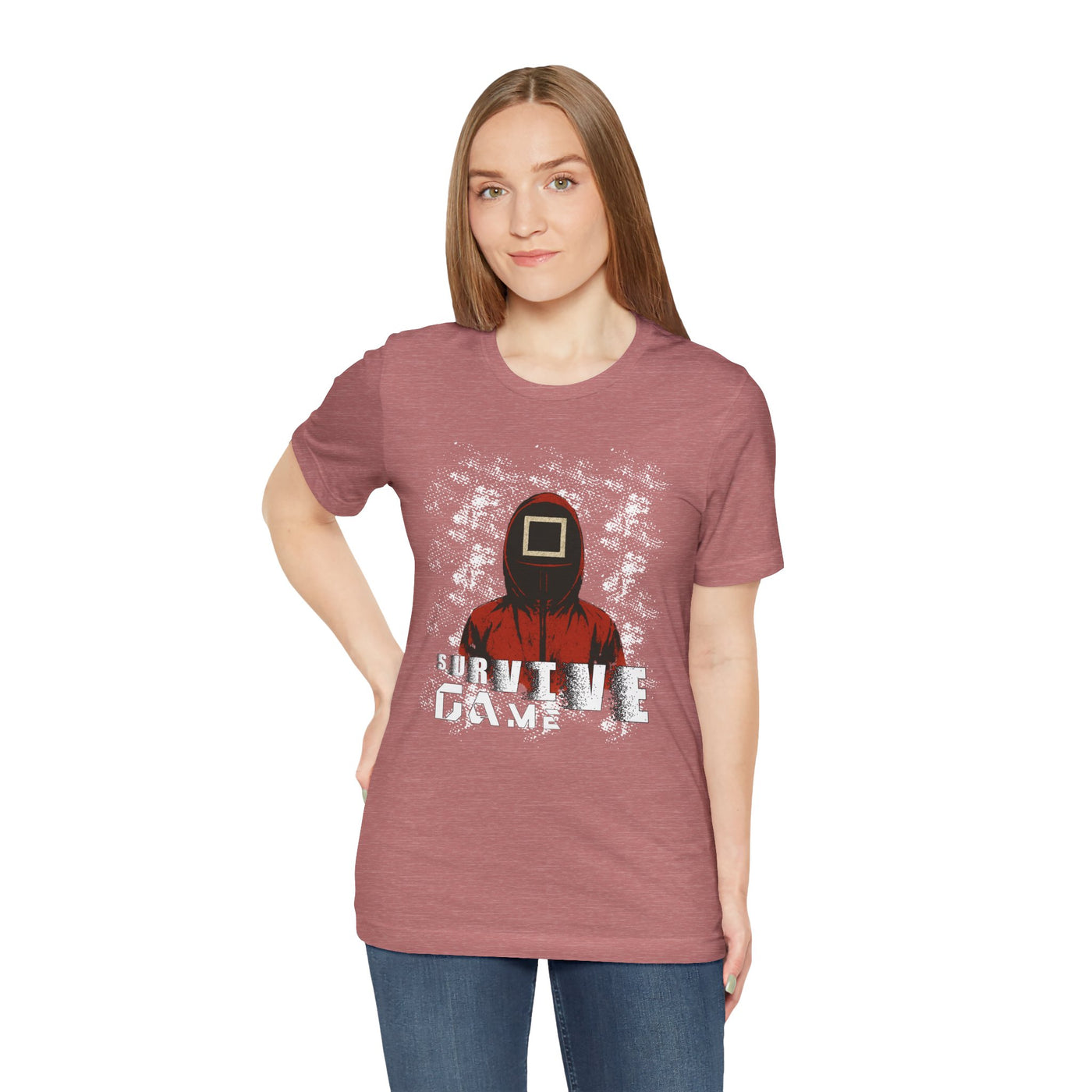 Squid Game Unisex Jersey Tee - Casual Graphic Shirt for Fans