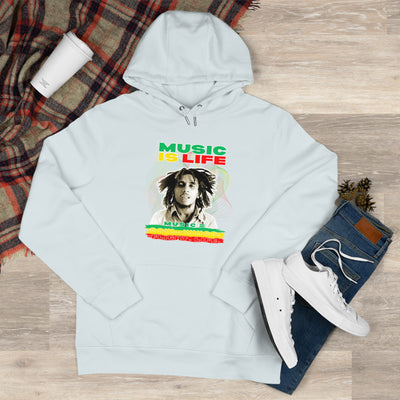 Music Is Life King Hooded Sweatshirt | Perfect for Music Lovers