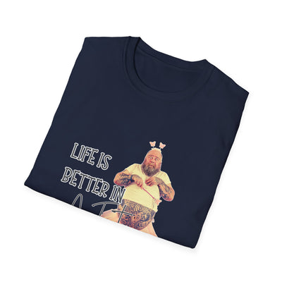 Life Is Better in a Tutu Unisex Softstyle T-Shirt