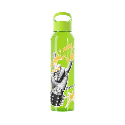 Rock 'n' Roll Water Bottle, louder than manowar