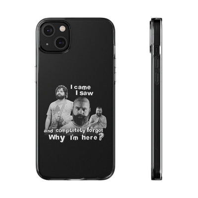 I Came, I Saw & Forgot, Alan Hangover -  Funny Phone Case  - Handyhülle -