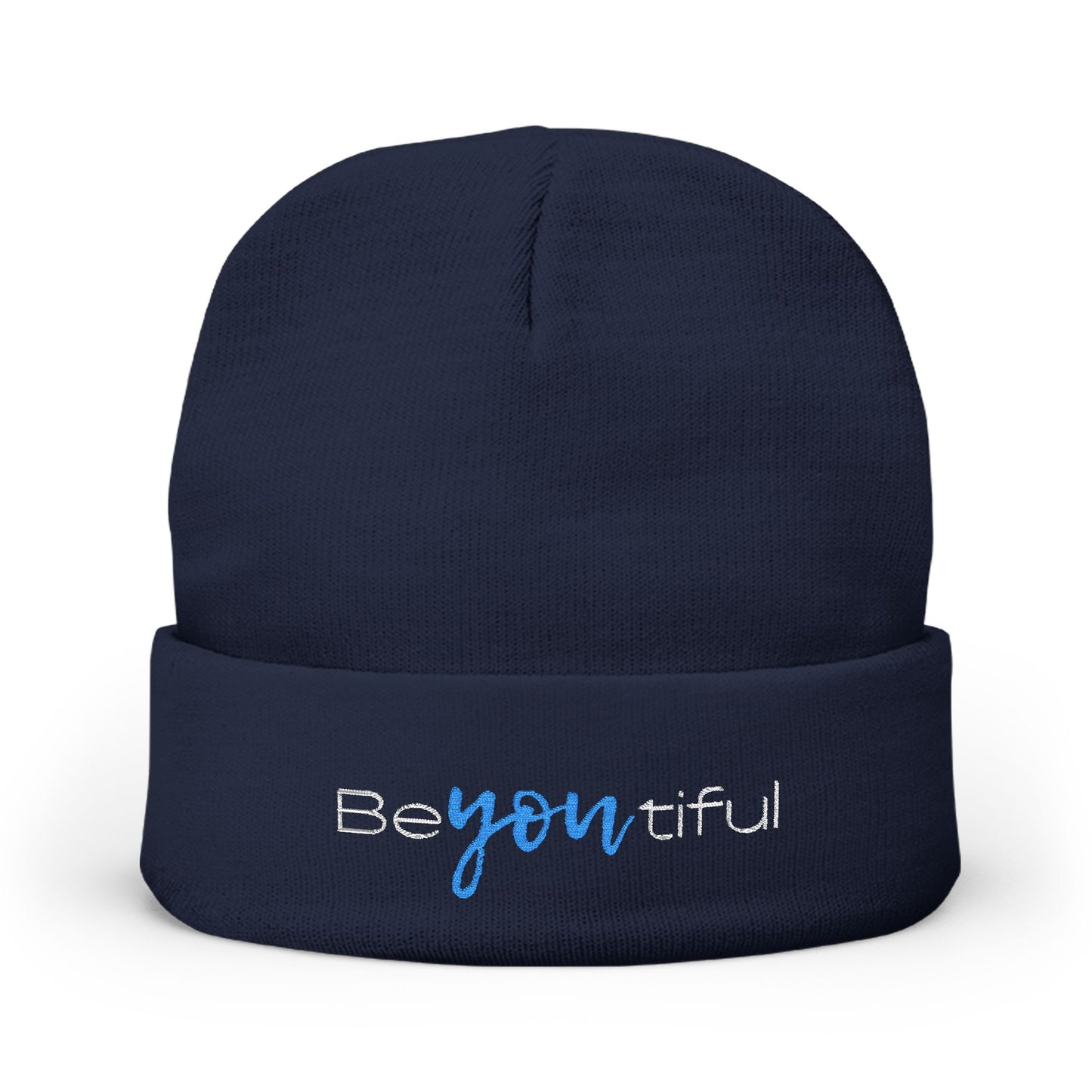 Cozy Embroidered Beanie - Beyond You-tiful- Mütze  Beanie