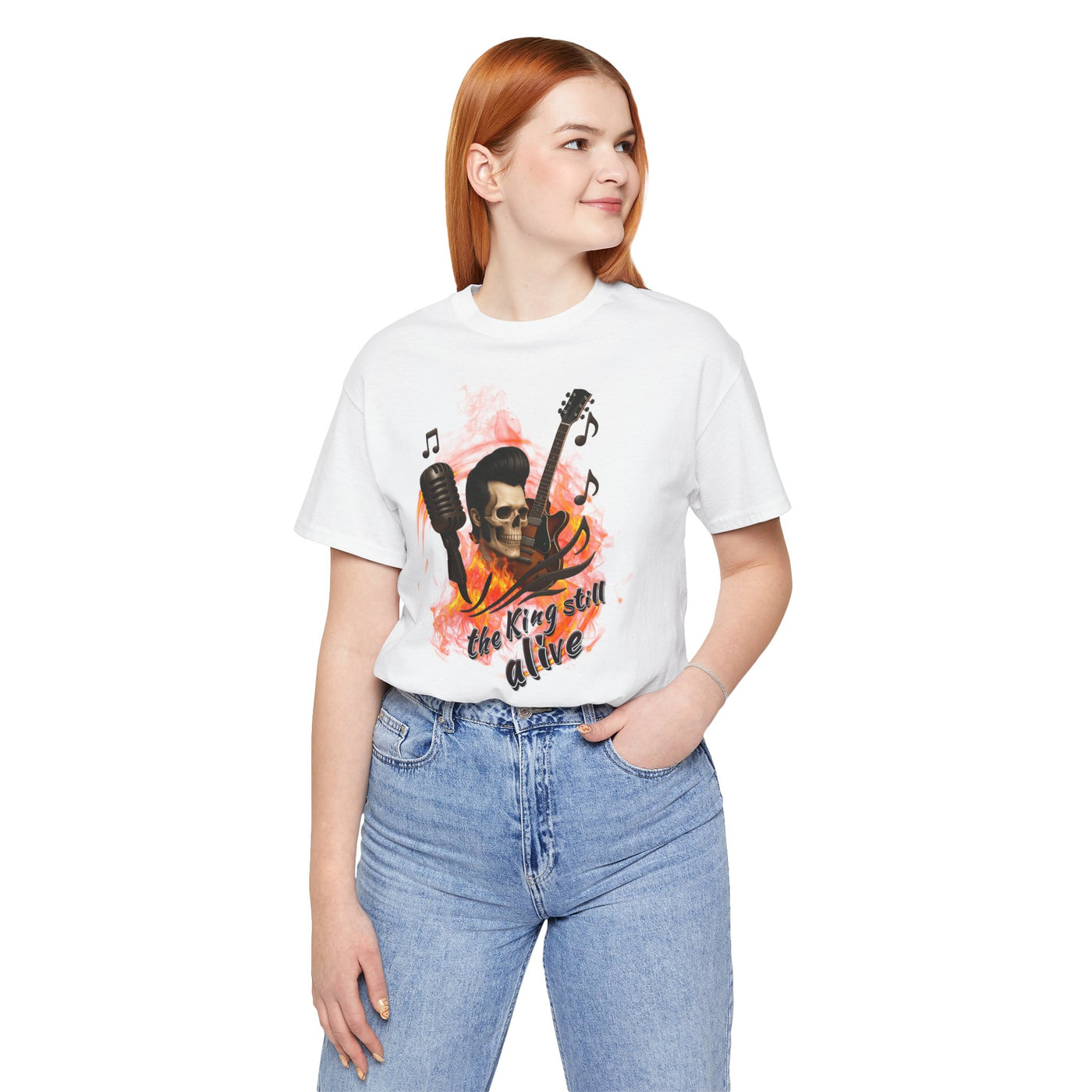 Music Vibes Unisex Jersey Tee - 'The King Still Alive' Graphic T-Shirt