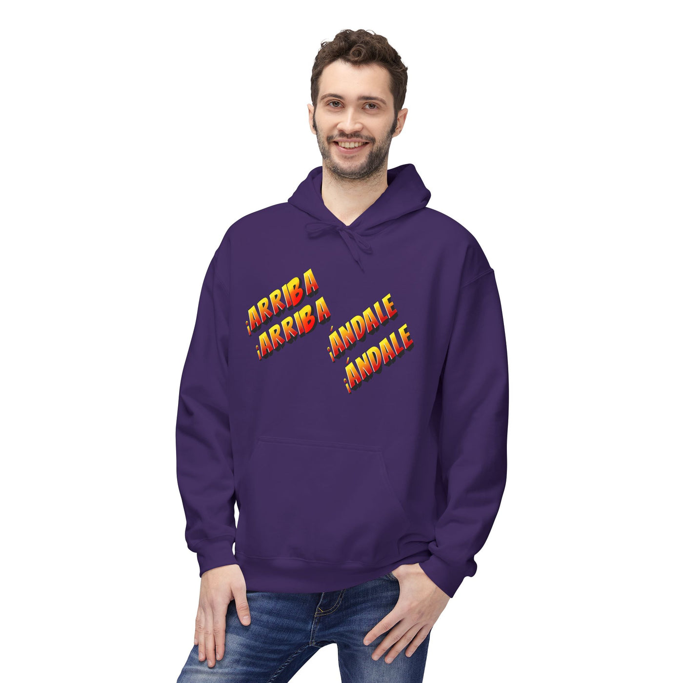 Hoodie with Arriba- Andale - Speedy Design