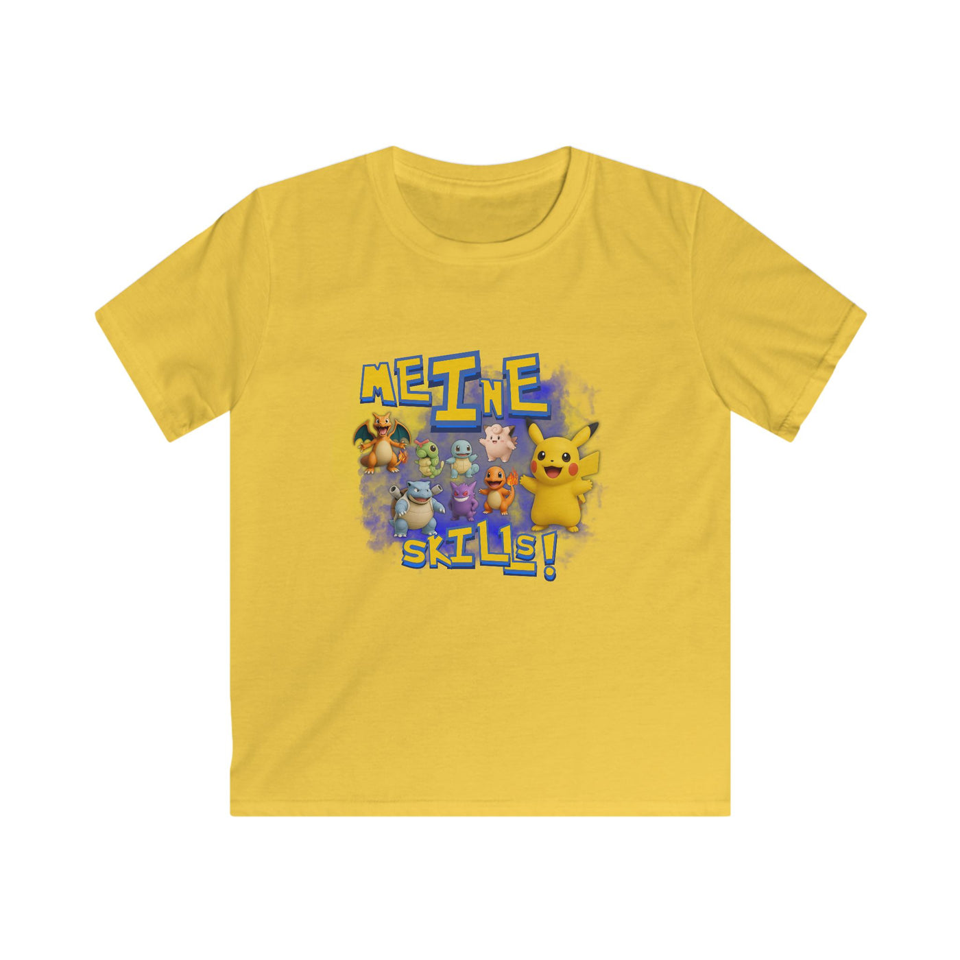 Teeny - Pokemon Skills Unisex Tee, Fun Casual Shirt