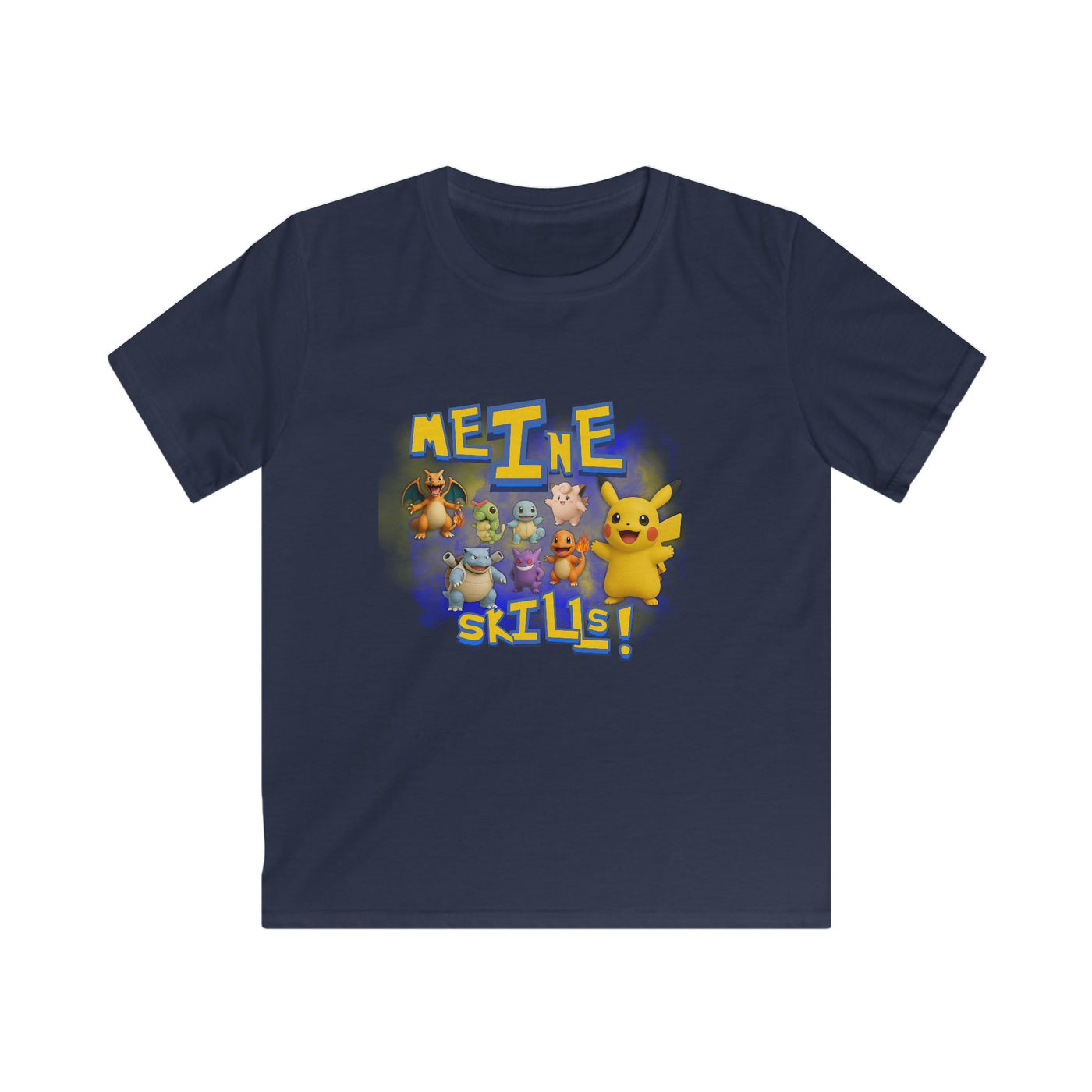 Teeny - Pokemon Skills Unisex Tee, Fun Casual Shirt