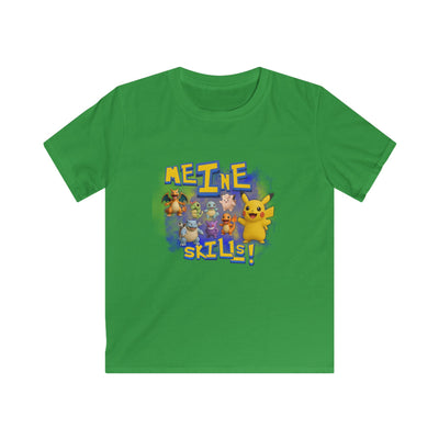 Teeny - Pokemon Skills Unisex Tee, Fun Casual Shirt