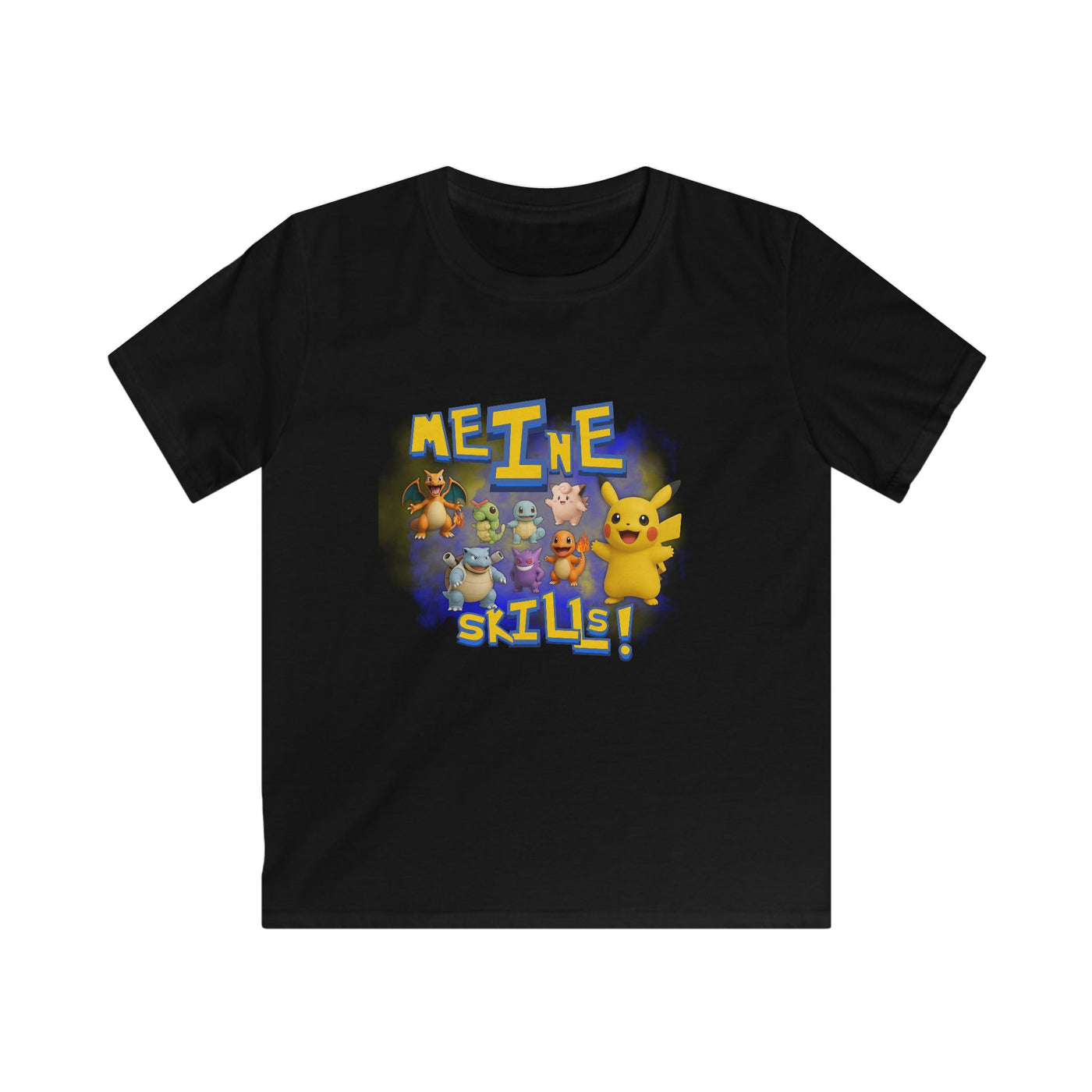 Teeny - Pokemon Skills Unisex Tee, Fun Casual Shirt
