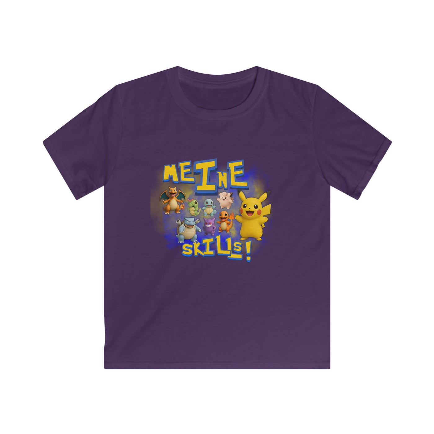 Teeny - Pokemon Skills Unisex Tee, Fun Casual Shirt