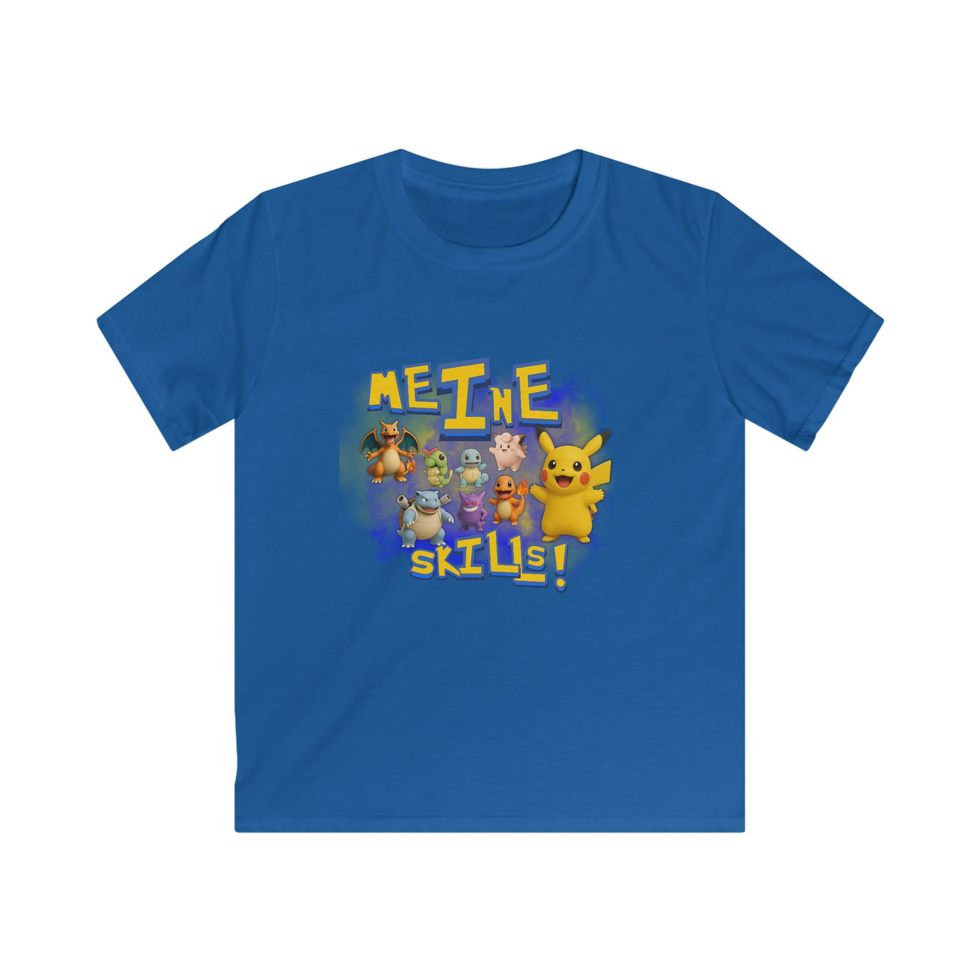 Teeny - Pokemon Skills Unisex Tee, Fun Casual Shirt