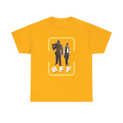 BFF Chewbacca &amp; Han Solo Unisex Heavy Cotton Shirt