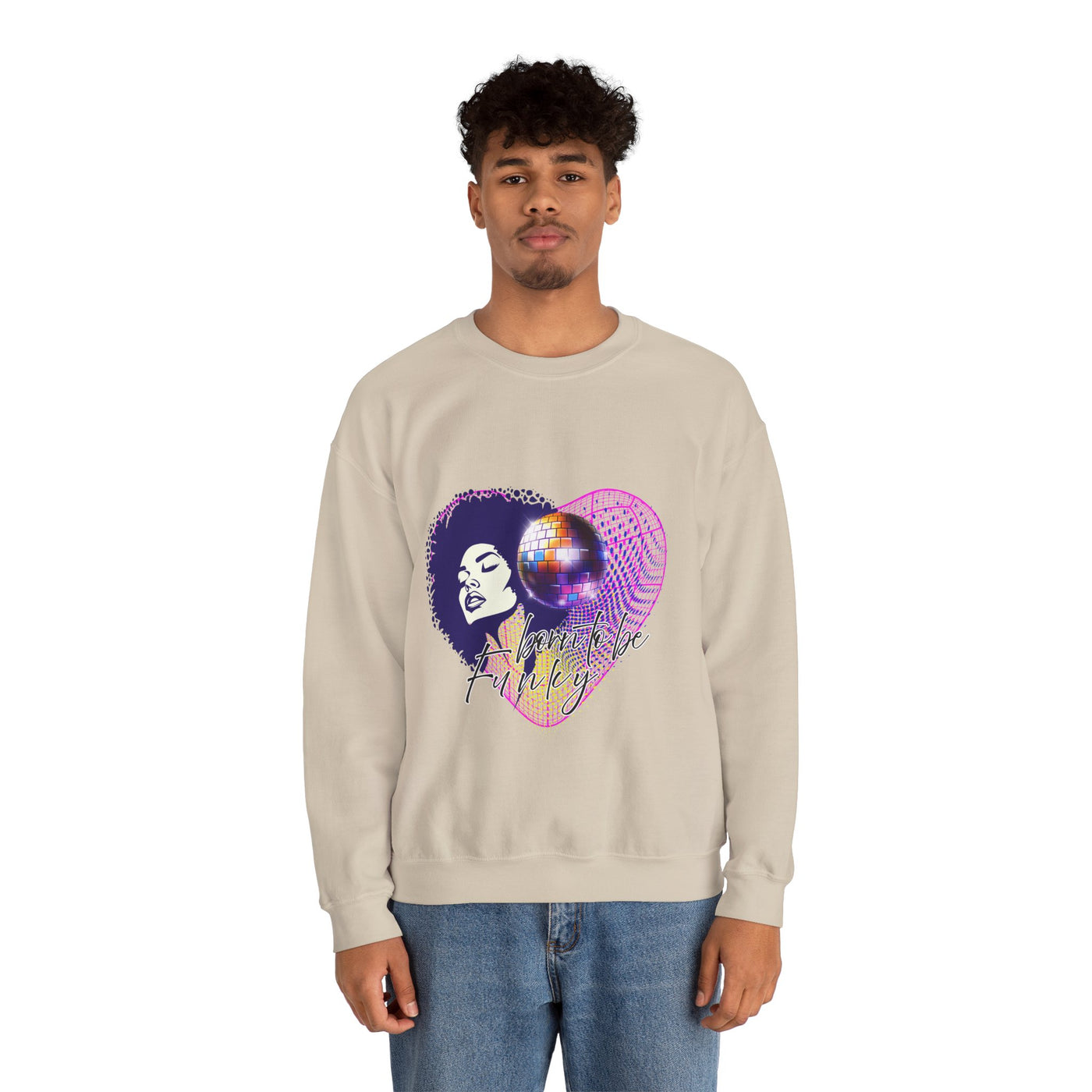 Born to be funky  Sweatshirt - Melly Silence