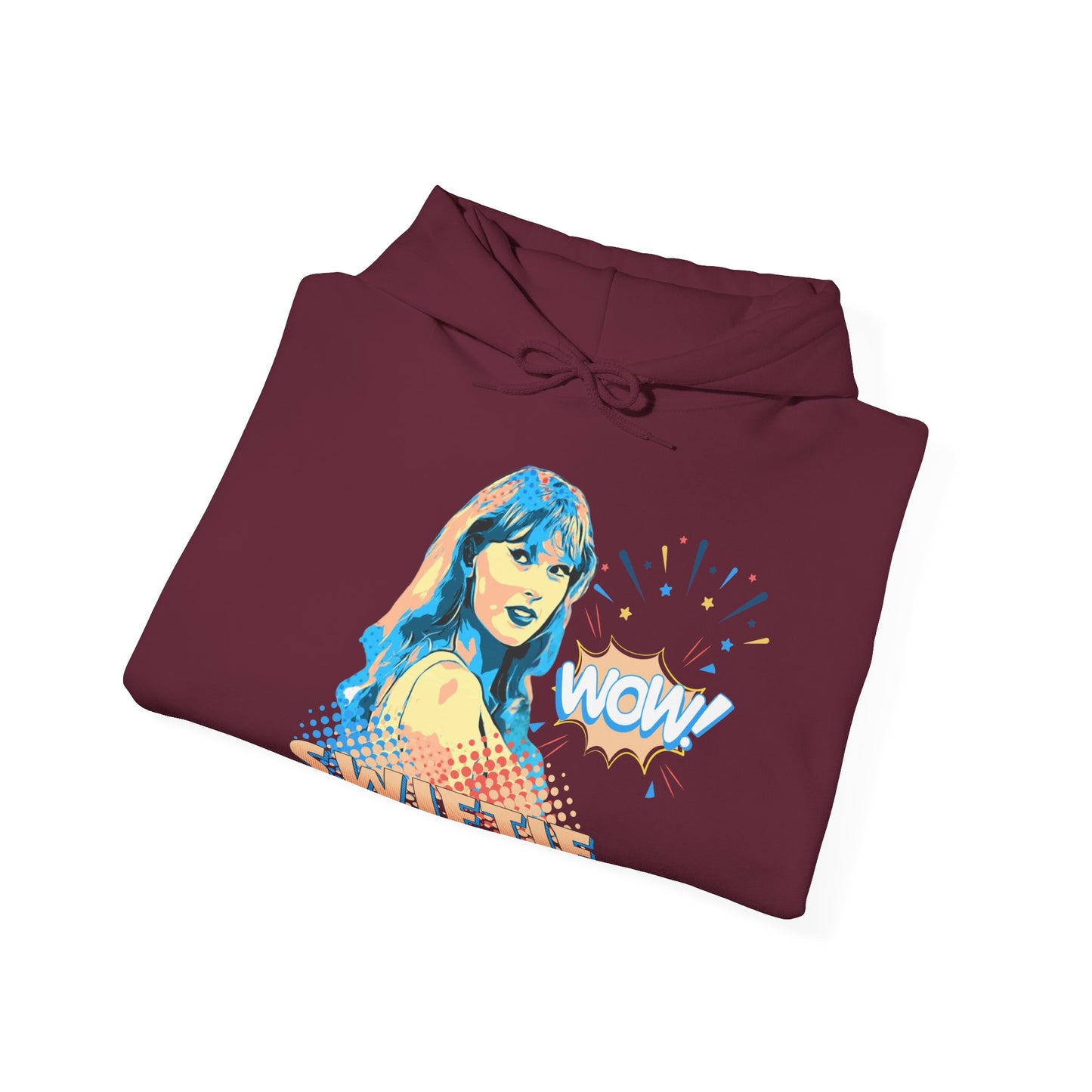 'SWIFTIE WOW' Unisex Heavy Blend™ Hooded Sweatshirt - Perfect Gift for Fans 