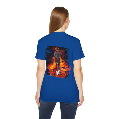 Basketball Jordan, Cool Sports Shirt, Unisex Cotton T-Shirt