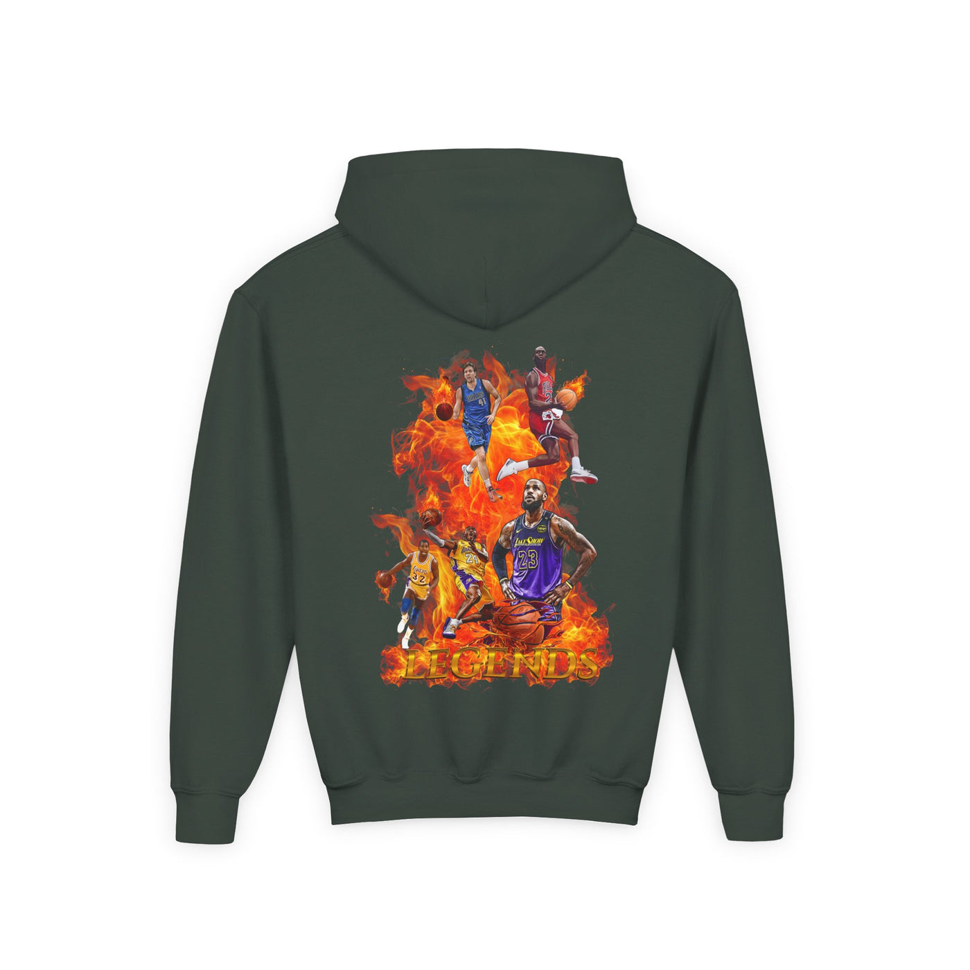 Teeny- Unisex Sports Hoodie, Legends of Basketball