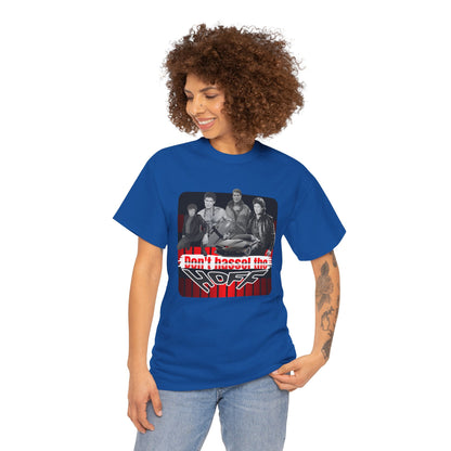 Don't Hassel the Hoff Unisex Heavy Cotton Tee | Retro Humor Shirt for Fans