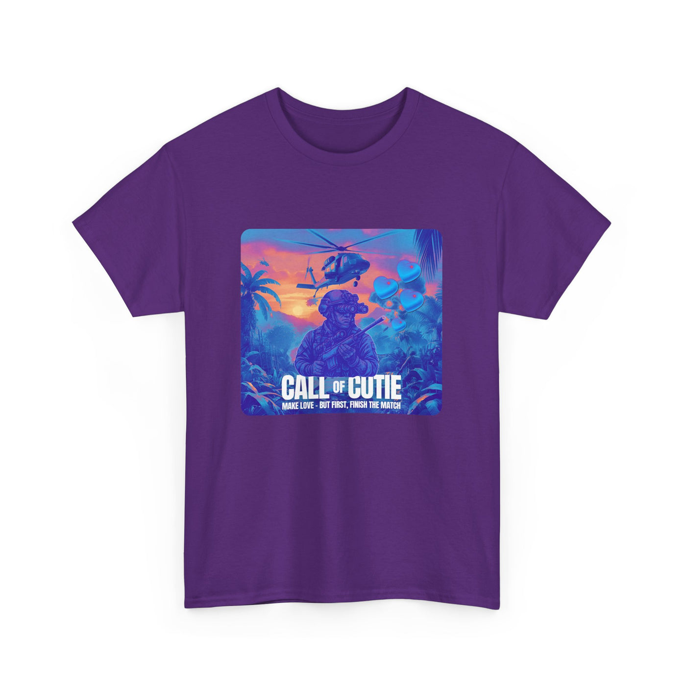 Retro Call of Cutie Unisex Oversized Boxy Tee - Chill Vibes for Game Lovers