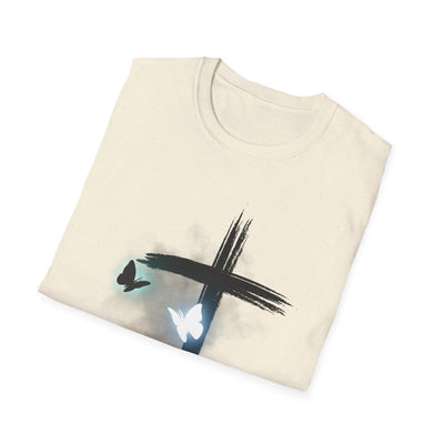 Faith-Inspired Unisex Softstyle T-Shirt – Spiritual, Jesus, Christian,