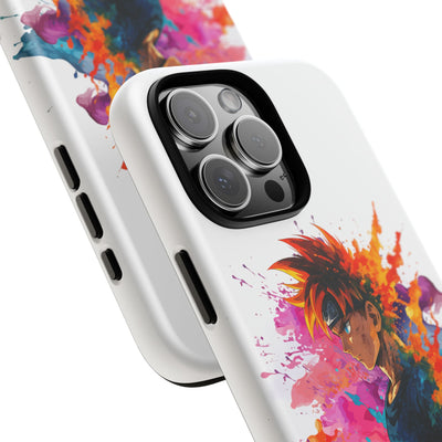 "unbesiegbare Seele" Tough Cases - Colorful Anime Phone Case Handyhülle