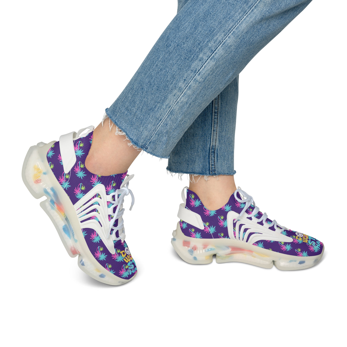 Tropical Mesh Sneakers