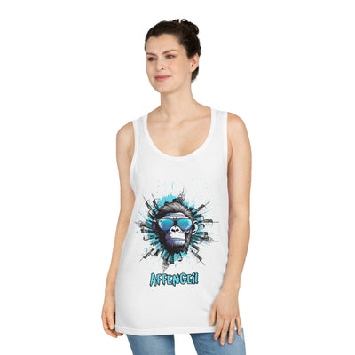 "Affengeil" Gorilla Graphic Unisex Jersey Tank - Perfect for Summer Adventures
