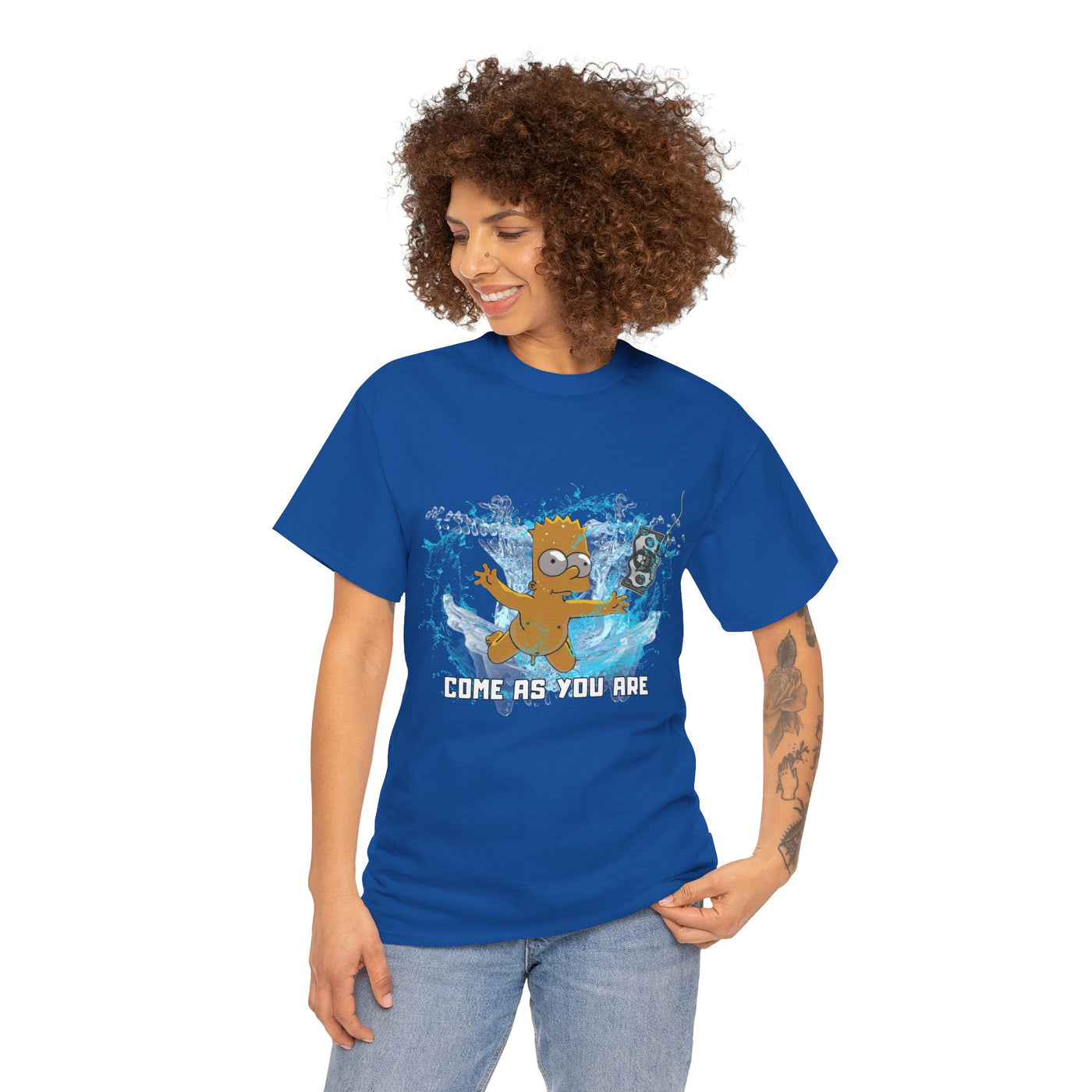 Come As You Are Unisex Shirt Bart Simpson