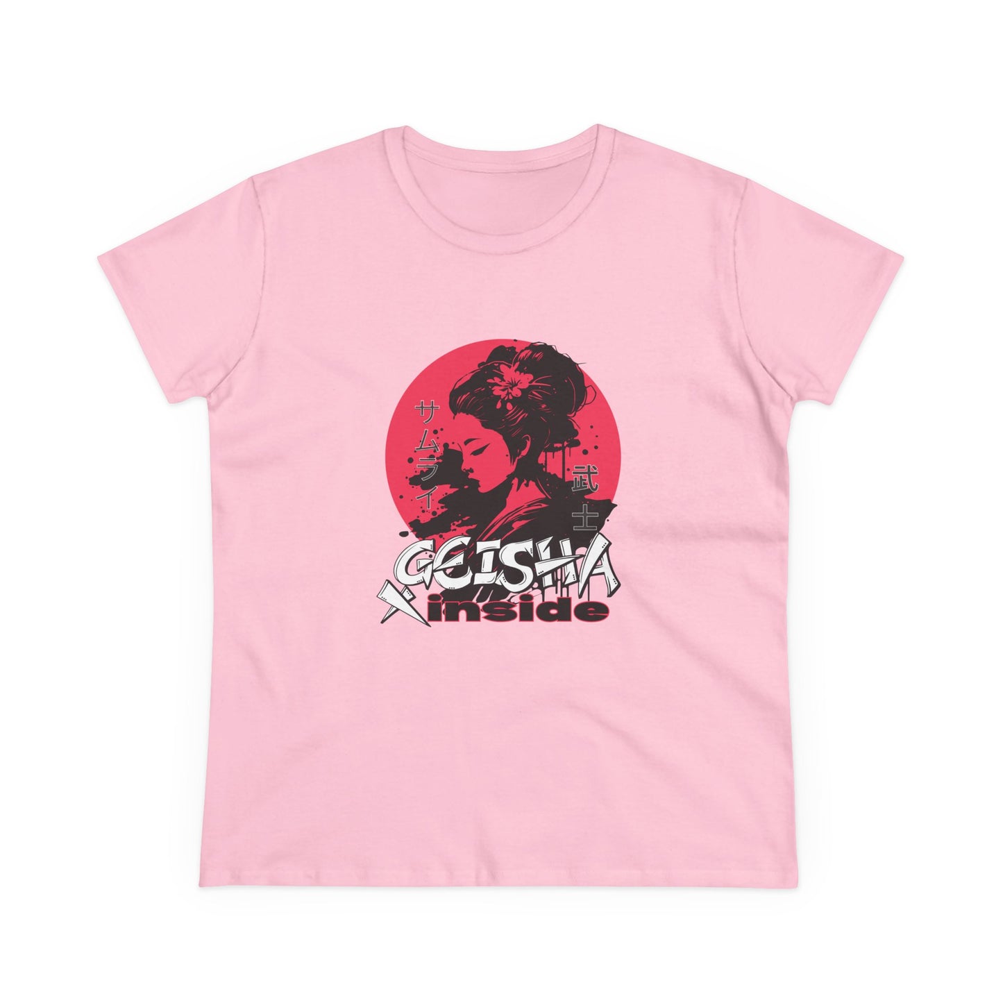 "Geisha Inside"Fleece Shirt, Cozy