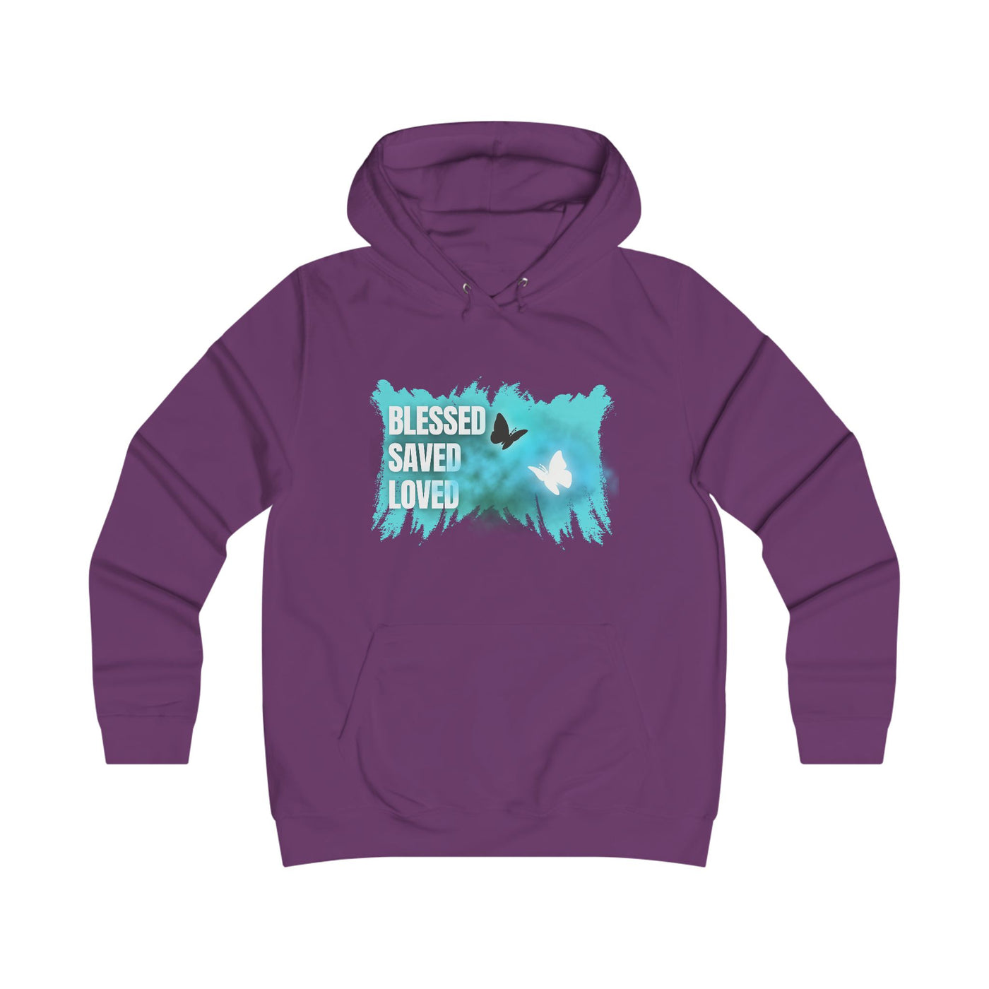 Blessed & Believing College Hoodie for Girls -Christian