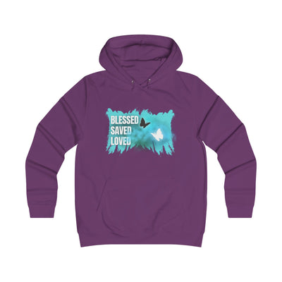 Blessed & Believing College Hoodie for Girls -Christian
