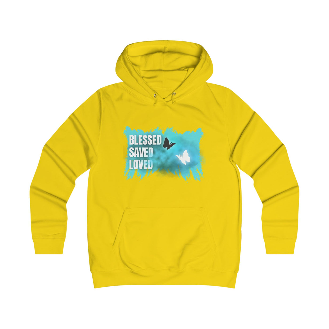 Blessed & Believing College Hoodie for Girls -Christian