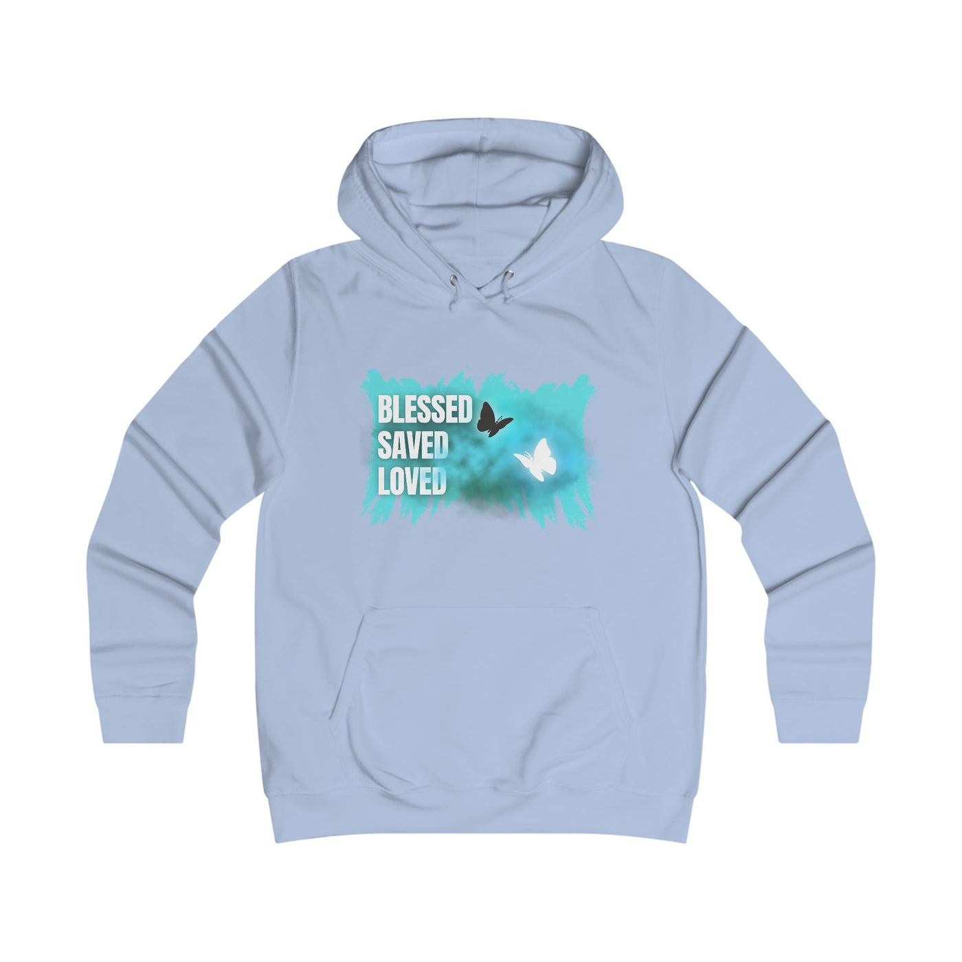Blessed & Believing College Hoodie for Girls -Christian