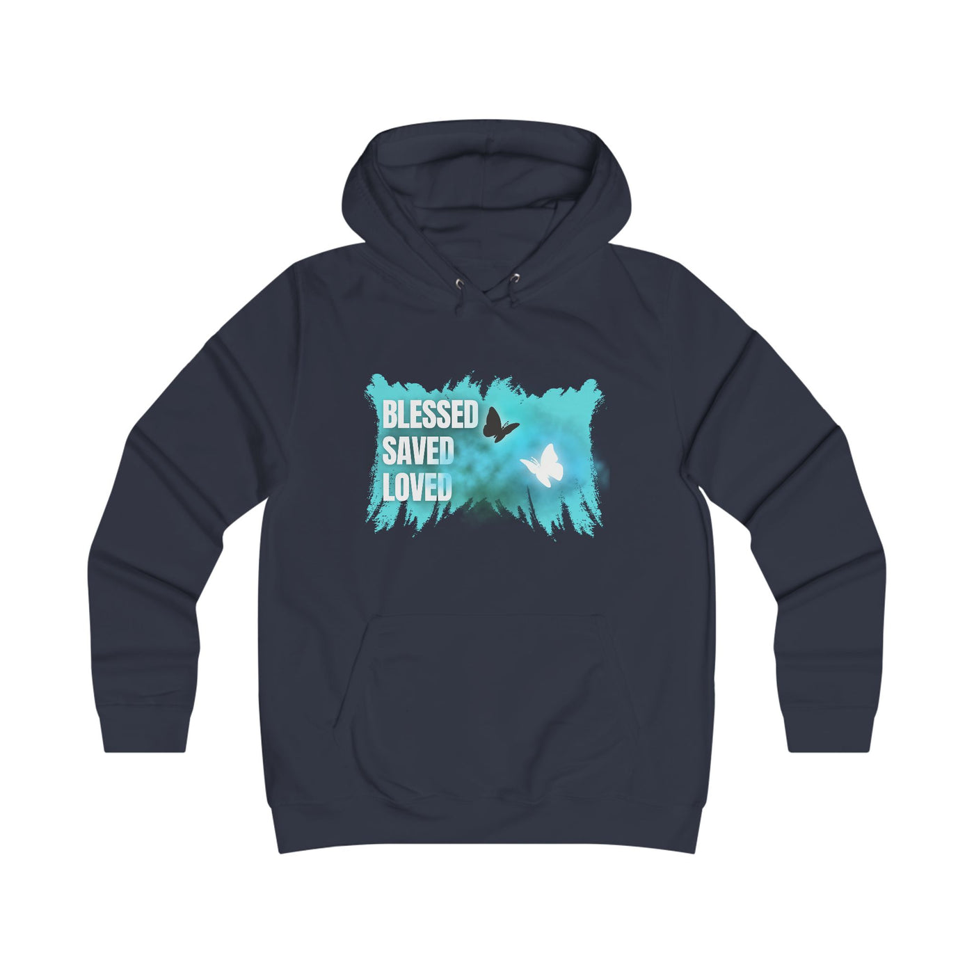 Blessed & Believing College Hoodie for Girls -Christian