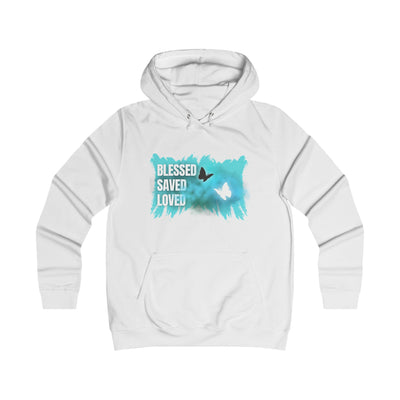 Blessed & Believing College Hoodie for Girls -Christian