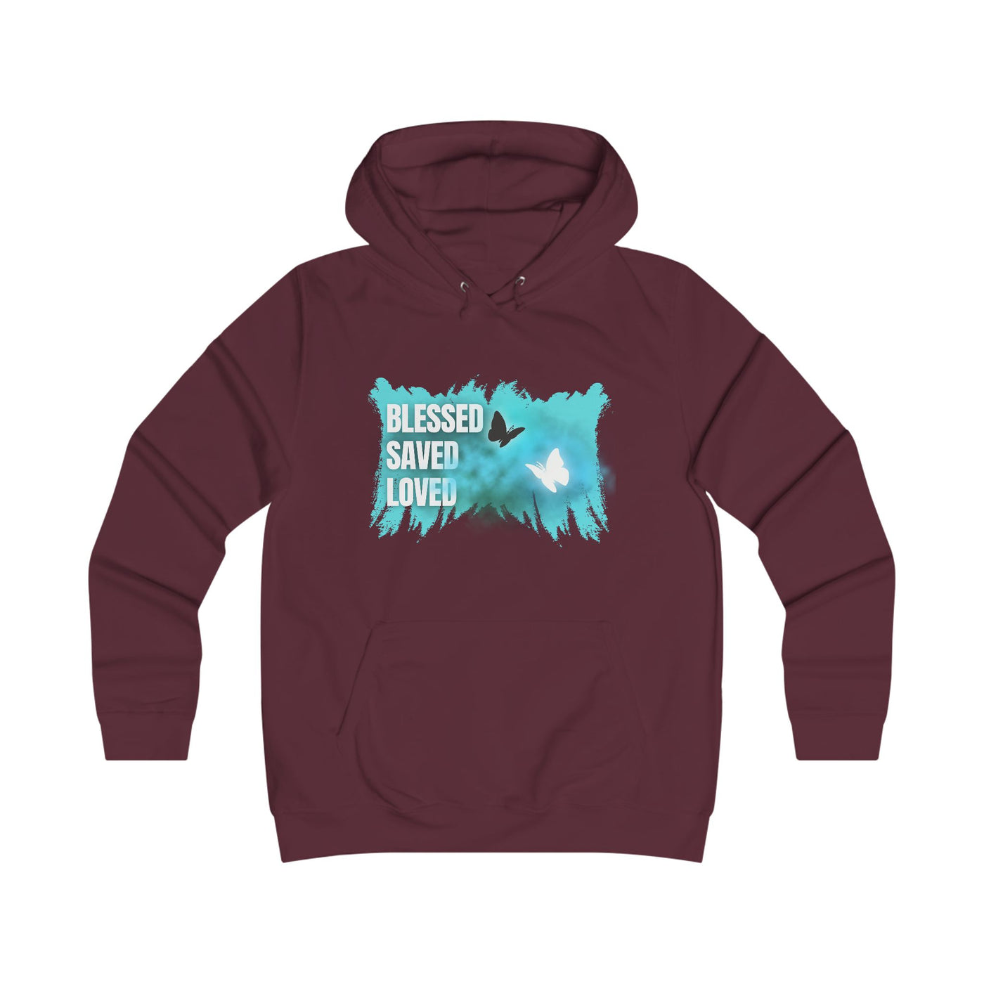 Blessed & Believing College Hoodie for Girls -Christian