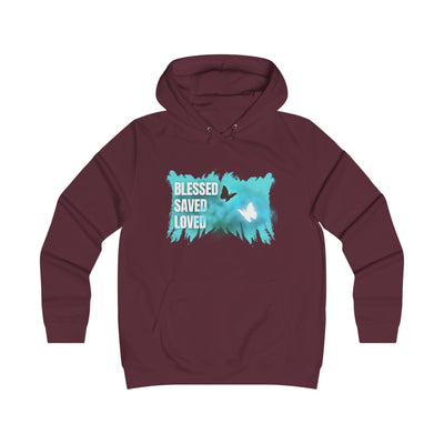 Blessed & Believing College Hoodie for Girls -Christian