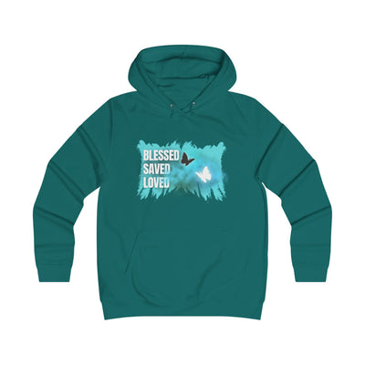 Blessed & Believing College Hoodie for Girls -Christian