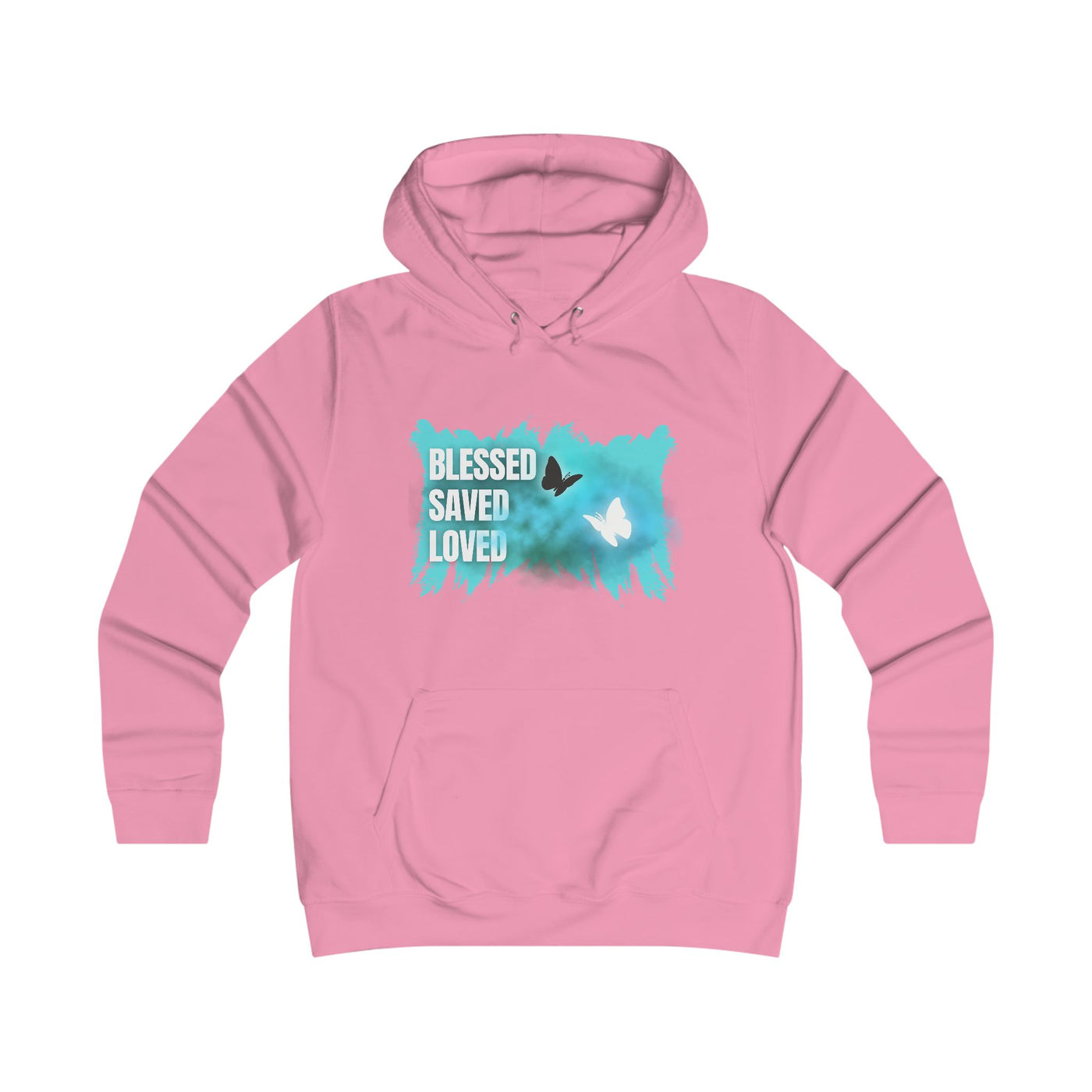 Blessed & Believing College Hoodie for Girls -Christian