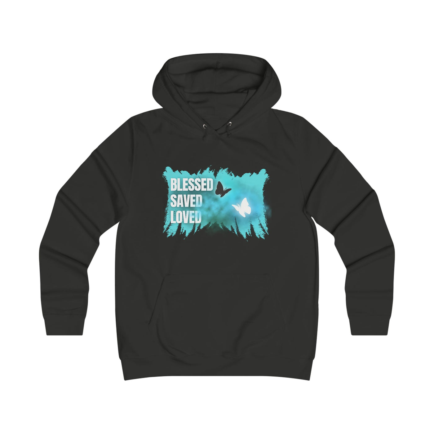Blessed & Believing College Hoodie for Girls -Christian