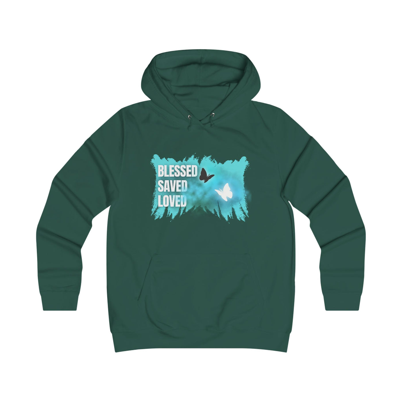 Blessed & Believing College Hoodie for Girls -Christian